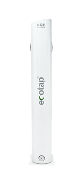 Ecotap Duo Nuvia  – 2x 22kW, socket Type 2, Weiß/Weiß