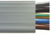 Woertz Flachkabel 5G16mm² PVC GR UV Ölfest 1m